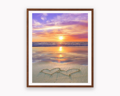 Paint-by-Numbers Kit – Sunset Seaside Landscape