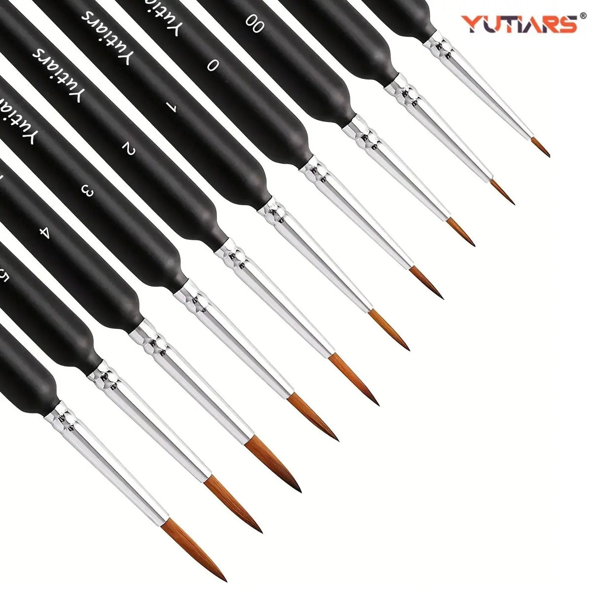 Ultimate Miniature Paint Brush Set – 10/11 pcs for Perfect Detail
