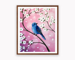 Beginner-Friendly Bird Paint‑by‑Number Kit